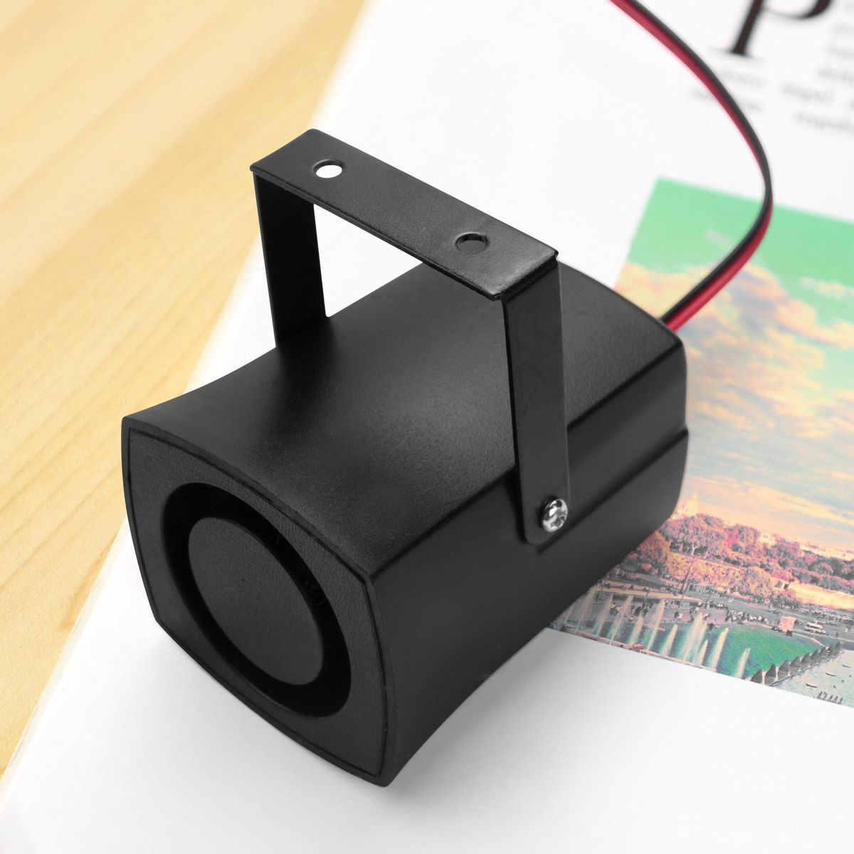 12-24V 6Tones Car Police Fire Alarm Horn Ring Alarm System Siren Speaker Warning Loud Sound Alarm Speaker