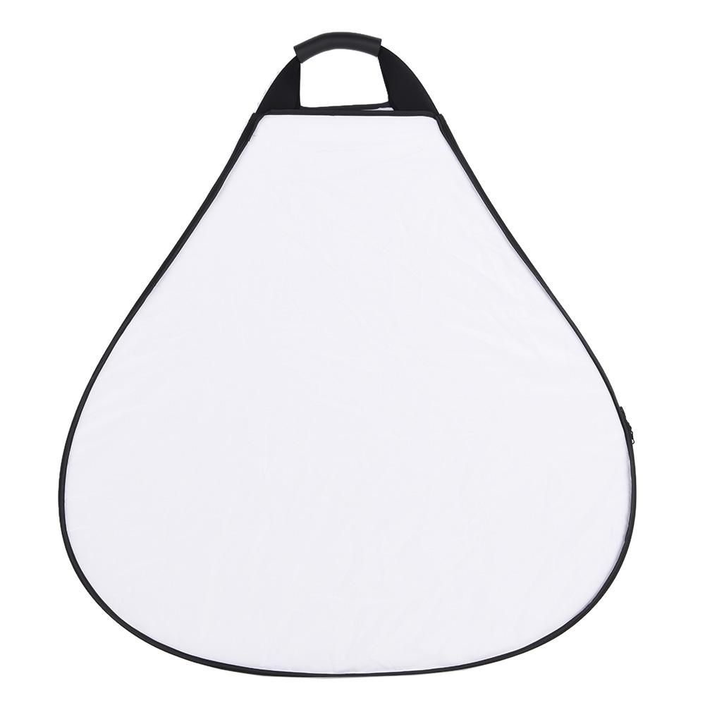 Andoer 30"/76cm Portable Handheld Triangle Collapsible 5in1 Multi Reflector with Gold/Sliver/White/Black/Translucent Colors for Photo Studio Photography