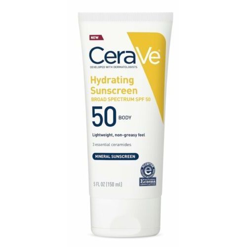 Hydrating Body Lotion Mineral Sunscreen SPF 50 Sunblock150ml