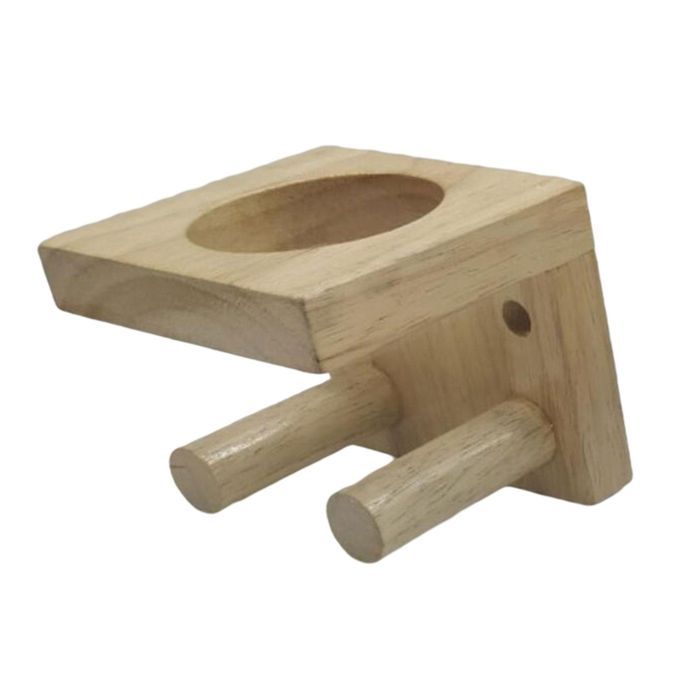 Baseball Bat Holder Wall-mounted Baseball Display Stand Rack Gym Wood