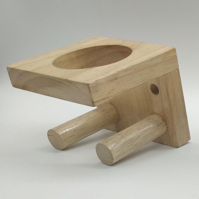 Baseball Bat Holder Wall-mounted Baseball Display Stand Rack Gym Wood