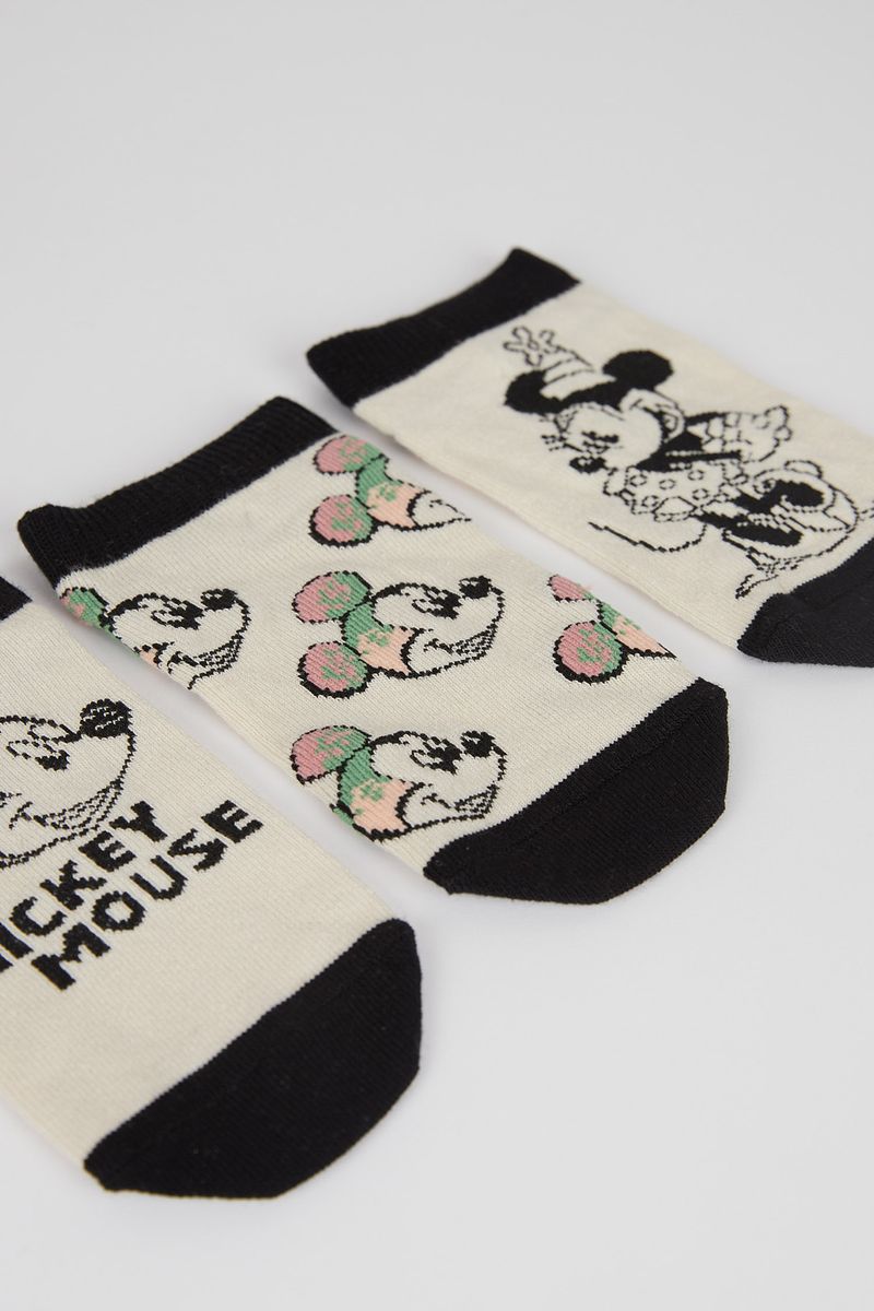 Girl 3-Piece Low Cut Low Cut Socks - Karma