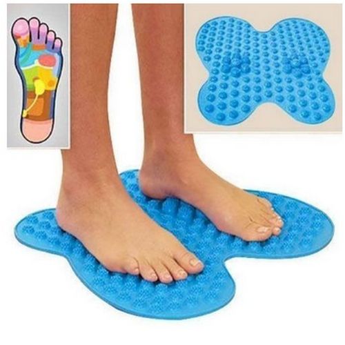Washable Foot Pain Relief Massage Reflexology Mat - Blue