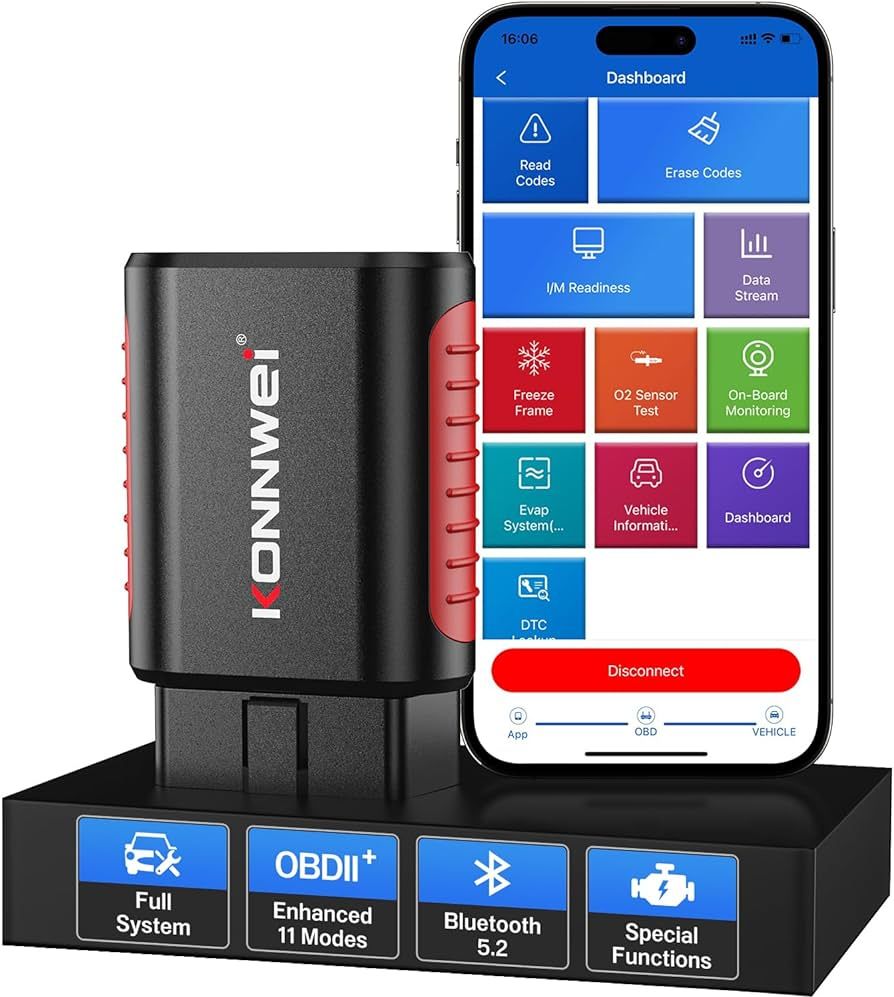 KDIAG Bluetooth Car Diagnostic Scanner Read And Clear Code Reliable Car Diagnostic Scanner