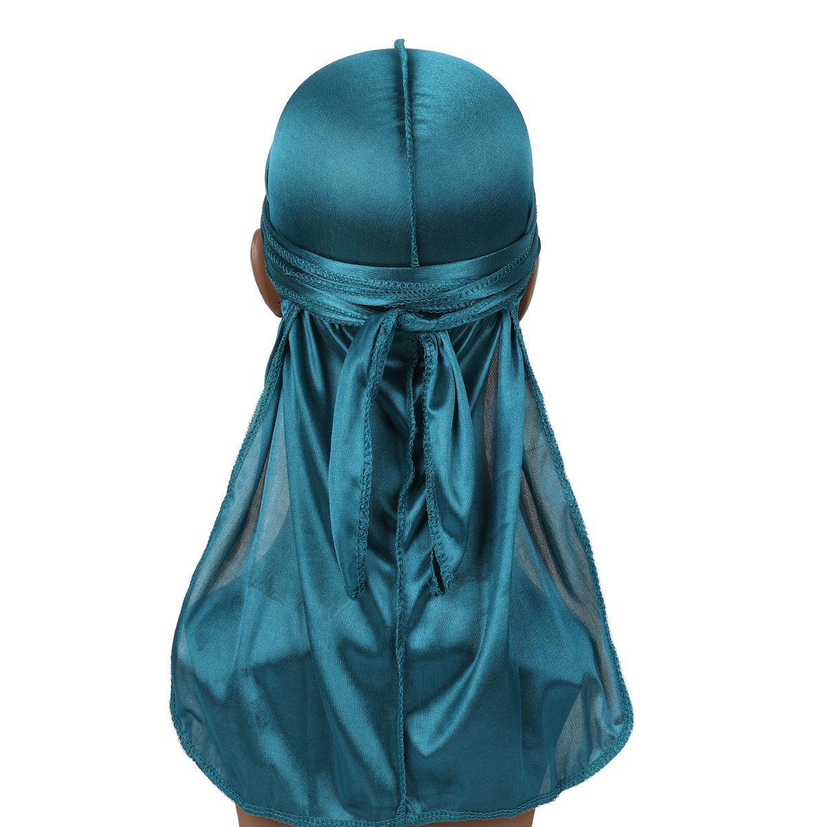 Premium Sliky Durag Bandana Unisex Blue