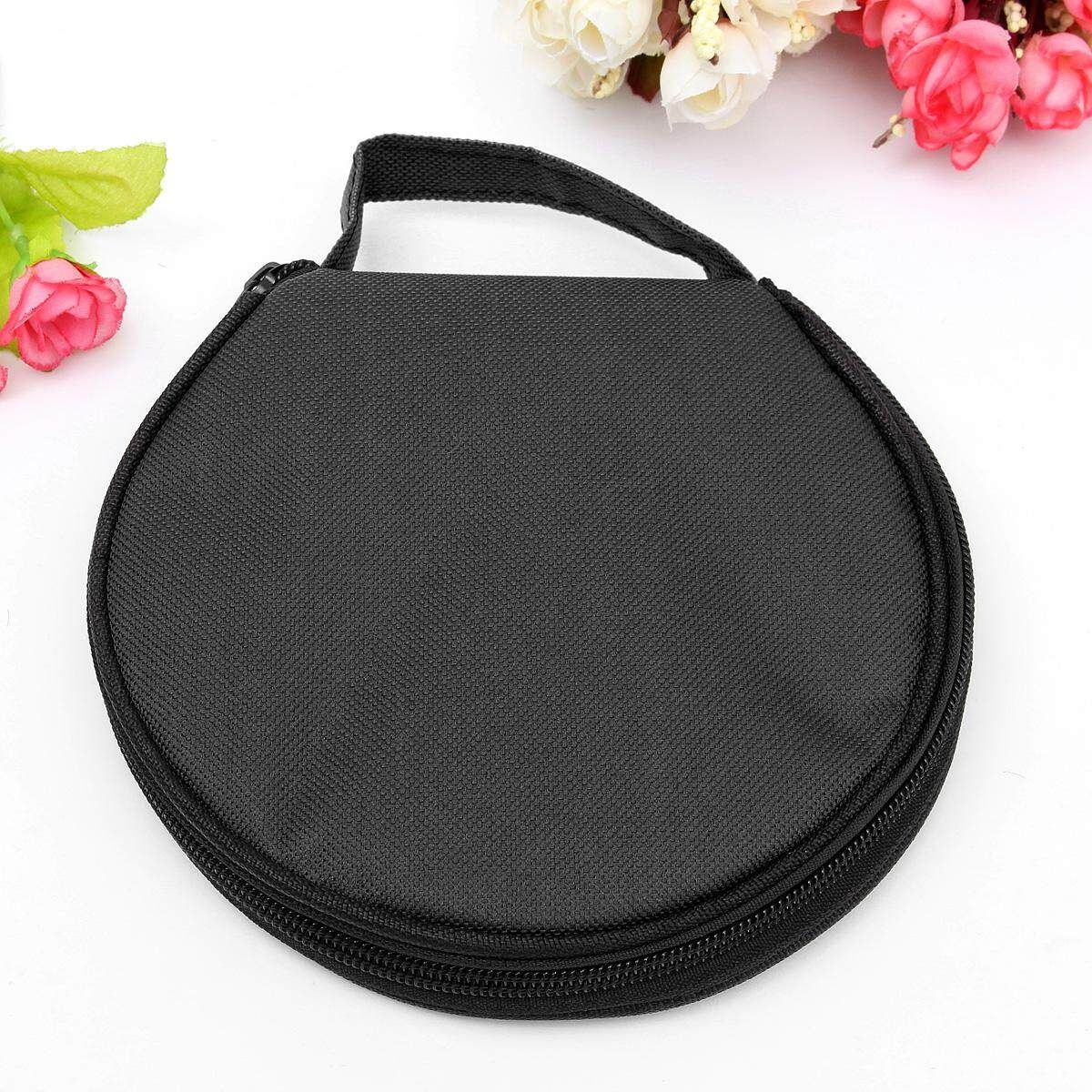 Hot 1PCS 20 Disc CD DVD Case Storage Holder Carry Case Organizer CD DVD Sleeve Wallet Cover Bag Box Holder DJ Storage Cover Black Black