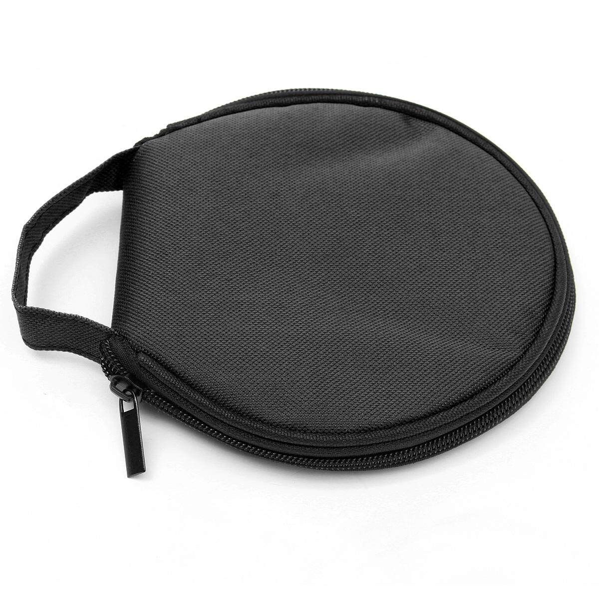 Hot 1PCS 20 Disc CD DVD Case Storage Holder Carry Case Organizer CD DVD Sleeve Wallet Cover Bag Box Holder DJ Storage Cover Black Black
