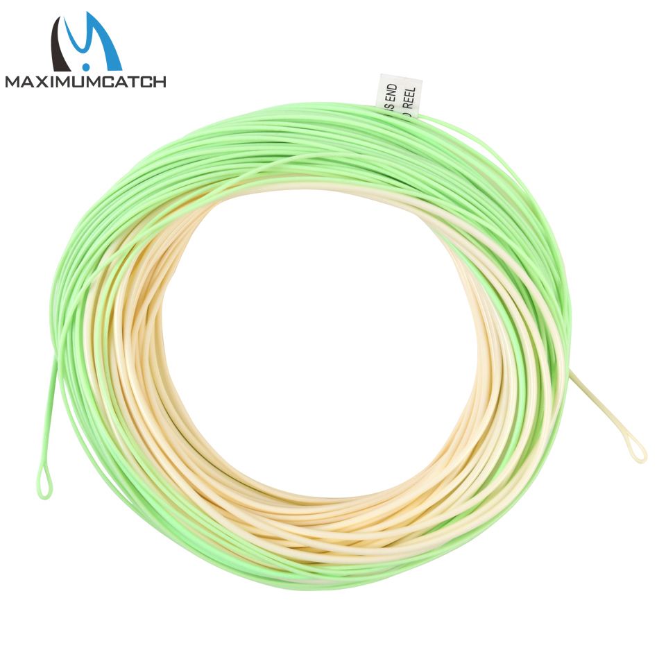 Real Switch Fly Fishing Line WF4/5/6/7/8F 100FT Double Color Weight Forward Floating