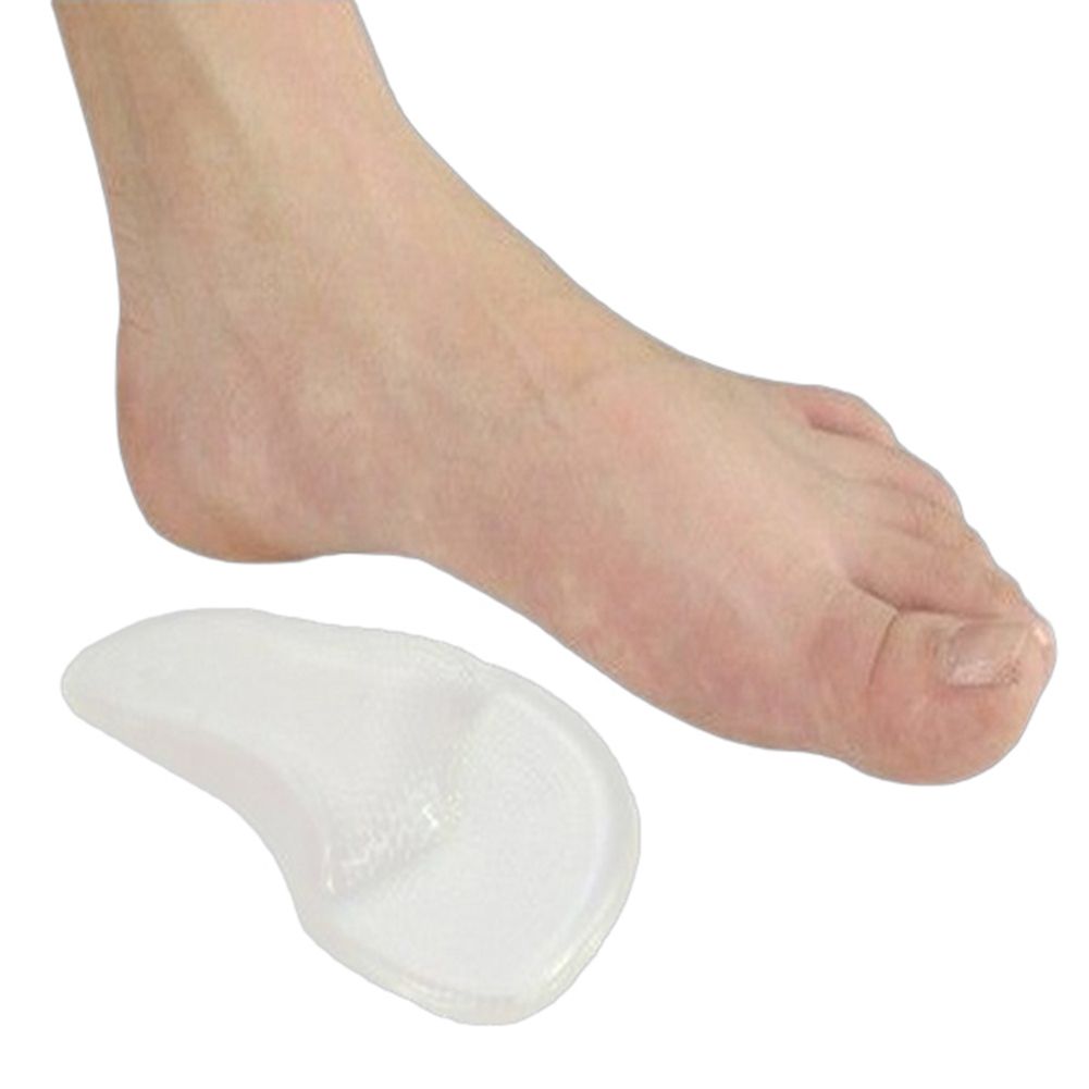 Silicone Flatfoot Corrector Shoe Pads Arch Support Insoles-