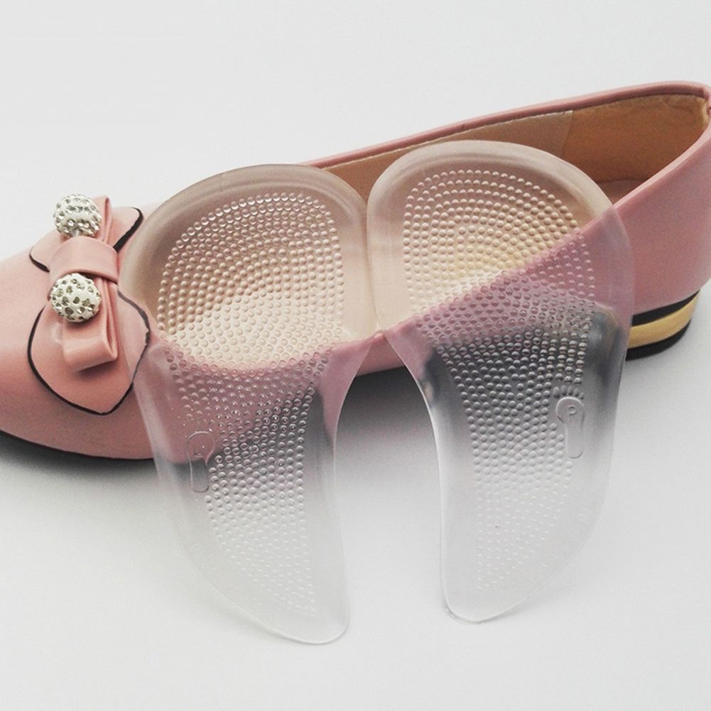 Silicone Flatfoot Corrector Shoe Pads Arch Support Insoles-