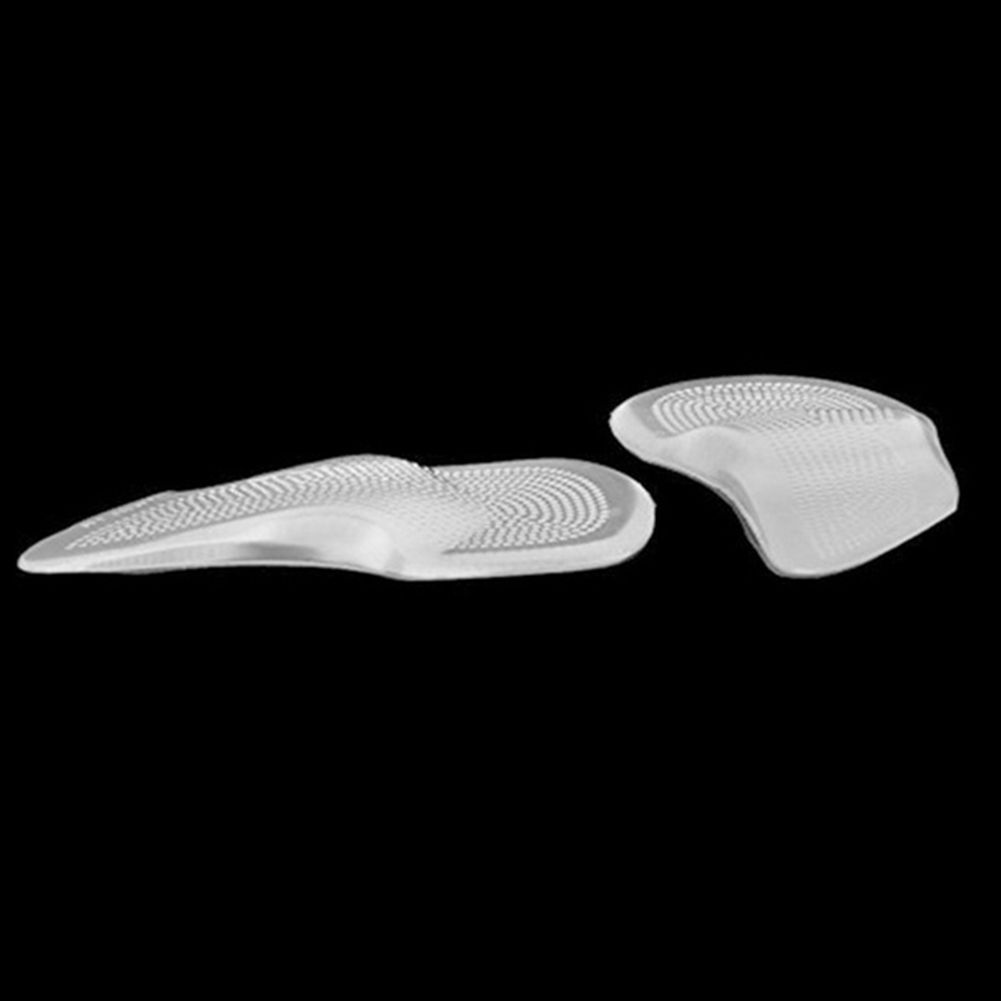 Silicone Flatfoot Corrector Shoe Pads Arch Support Insoles-
