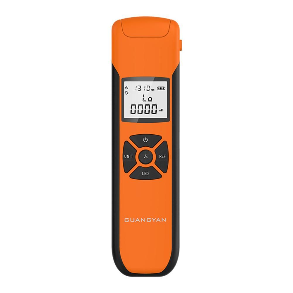 Portable Lightweight Optical Power Meter High Accurancy Rechargeable Optic Power Meter 7 Wavelengthes