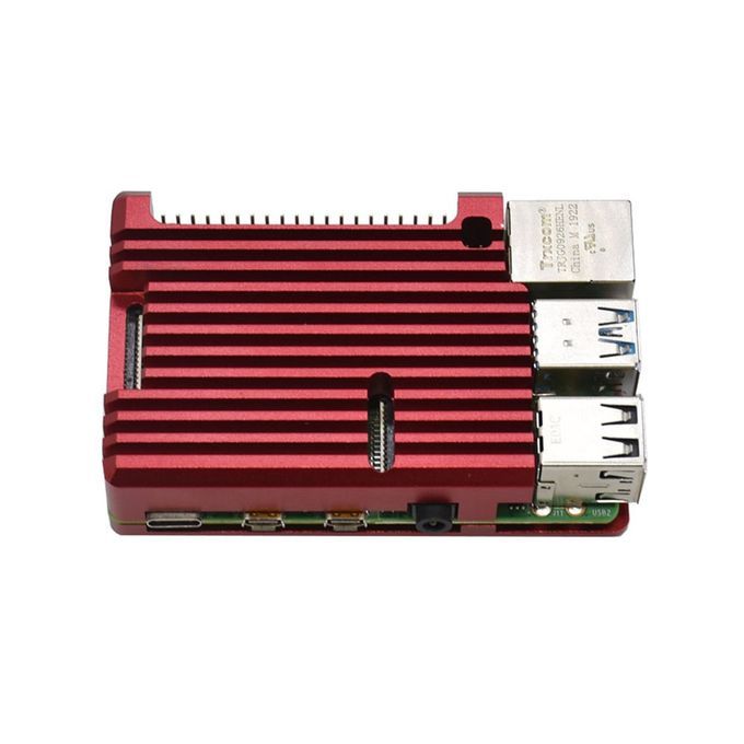 CNC Case Armor Shell With Heat Sinks For Raspberry Pi 4B-NO Fans