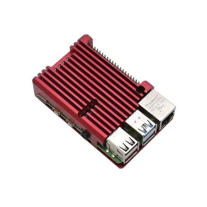 CNC Case Armor Shell With Heat Sinks For Raspberry Pi 4B-NO Fans