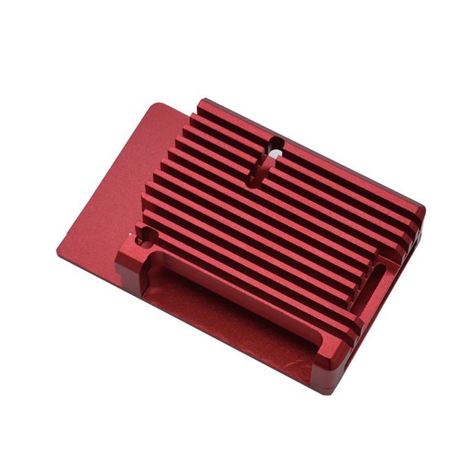 CNC Case Armor Shell With Heat Sinks For Raspberry Pi 4B-NO Fans