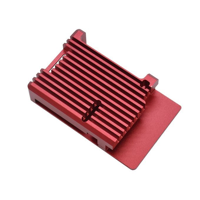 CNC Case Armor Shell With Heat Sinks For Raspberry Pi 4B-NO Fans