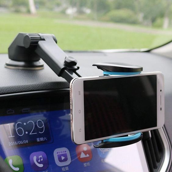 Car Phone Holder Mount Stand Dashboard Suction Cup For Smartphones