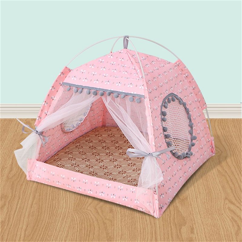 Pet Bed Dog Cat Tent Cage For Small Middle Large Dog Cat Pet Accessories For Home Pet Tool-C1