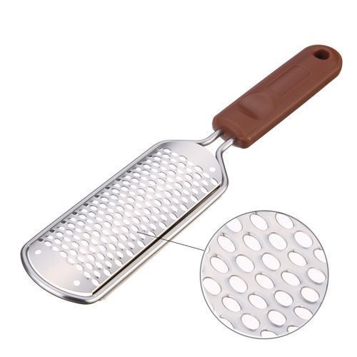 The New Exfoliating Foot File Pedicure Stainless File.