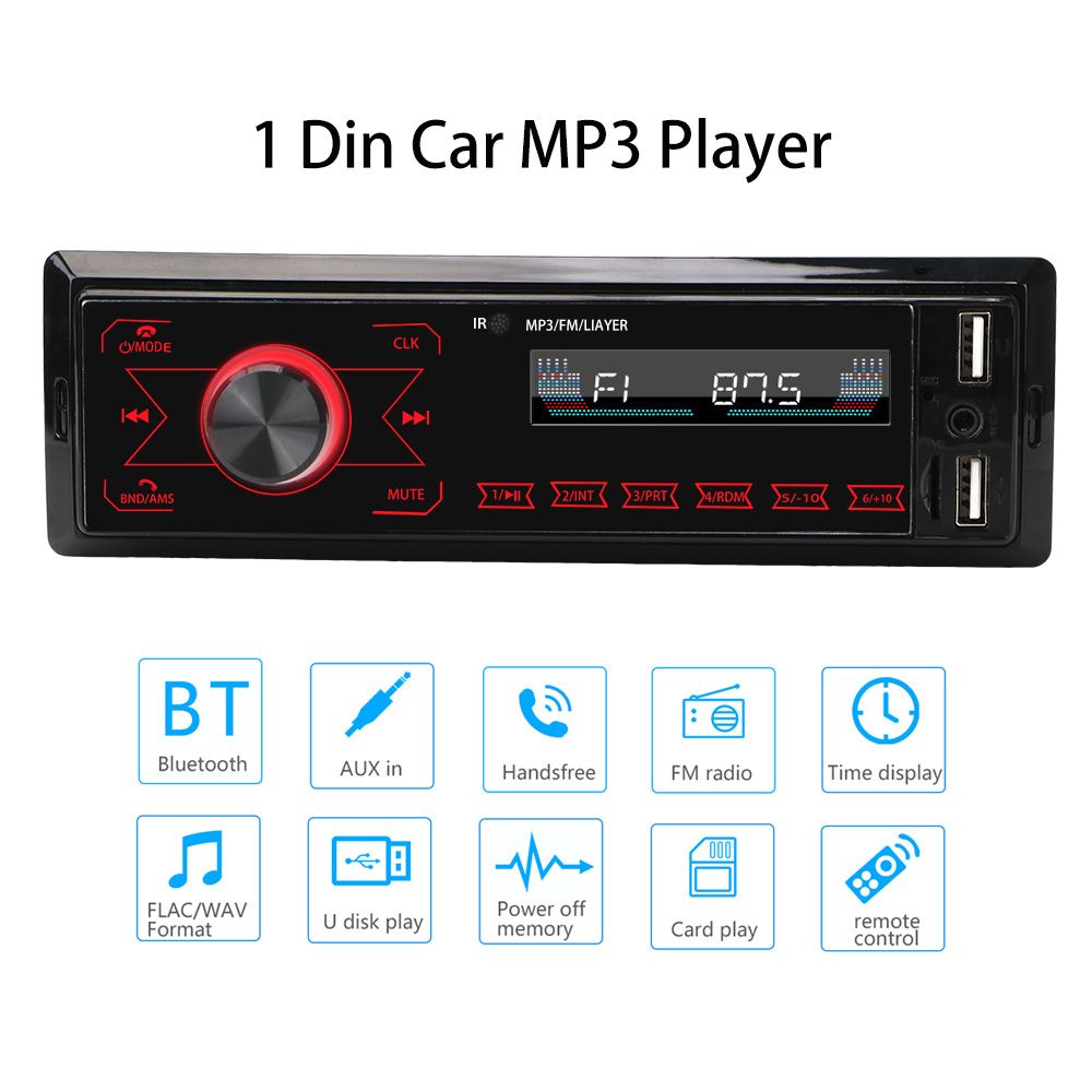 Music USB/SD With In Dash AUX Input Bluetooth Handsfree