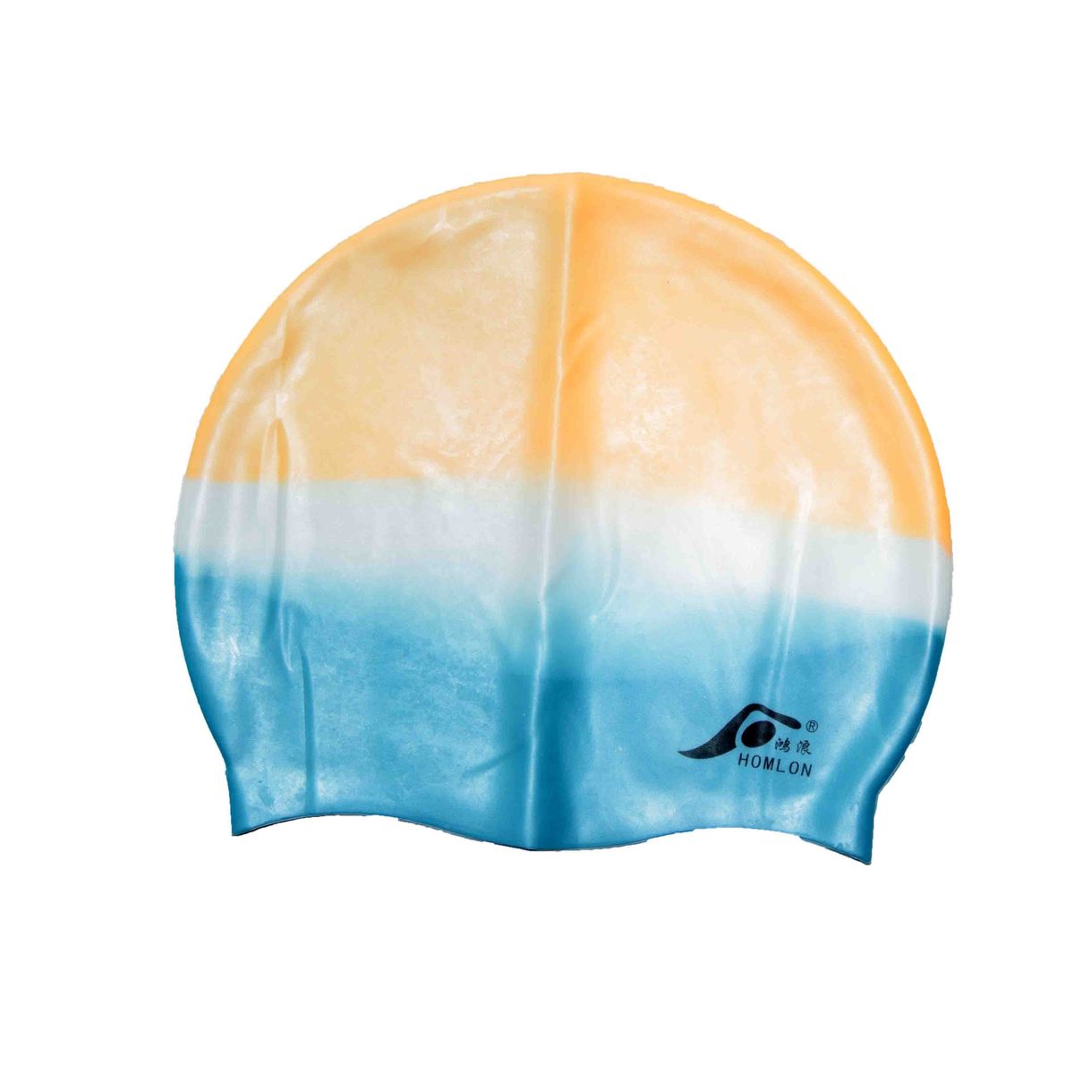 Fitted Silicone Swim Cap -Multi