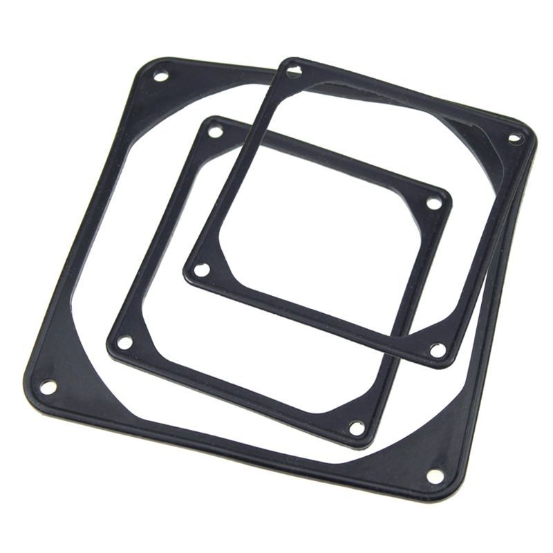 5PCS Silicone Rubber Fan Anti-Vibration Rubber Gasket Shock-proof Absorption Pad For PC Computer Case Accessories 12cm
