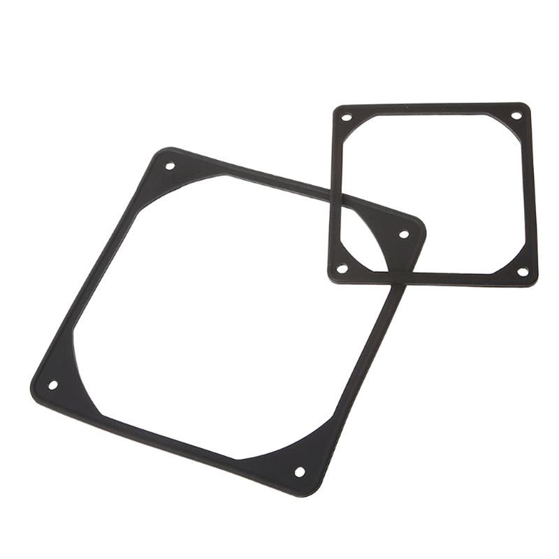 5PCS Silicone Rubber Fan Anti-Vibration Rubber Gasket Shock-proof Absorption Pad For PC Computer Case Accessories 12cm