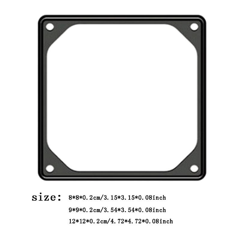 5PCS Silicone Rubber Fan Anti-Vibration Rubber Gasket Shock-proof Absorption Pad For PC Computer Case Accessories 12cm