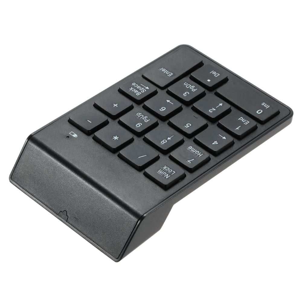 2.4G USB Numeric Keypad Wireless Number Pad 18 Keys Mini