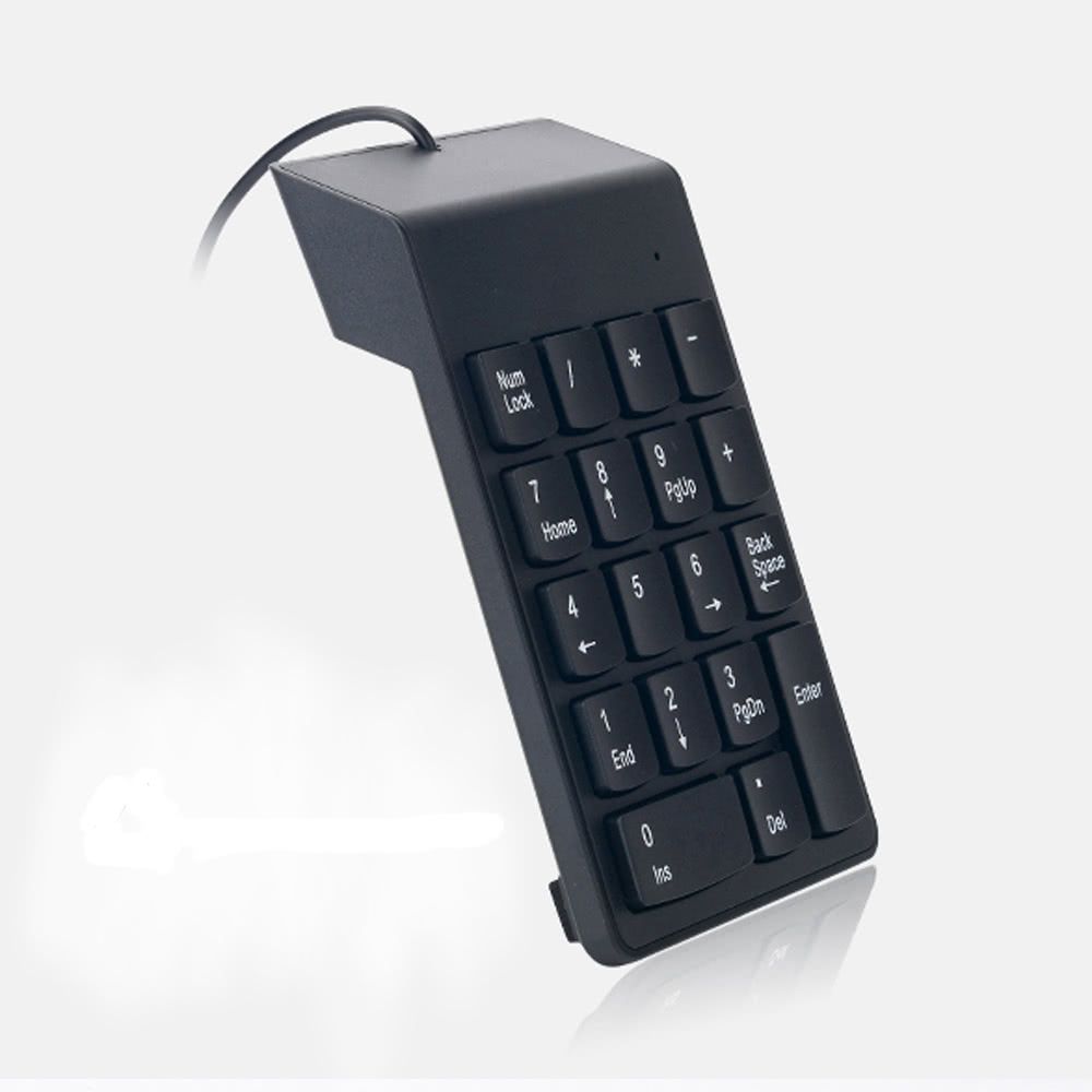 Wired USB Numeric Keypad Slim Mini Number Pad Digital