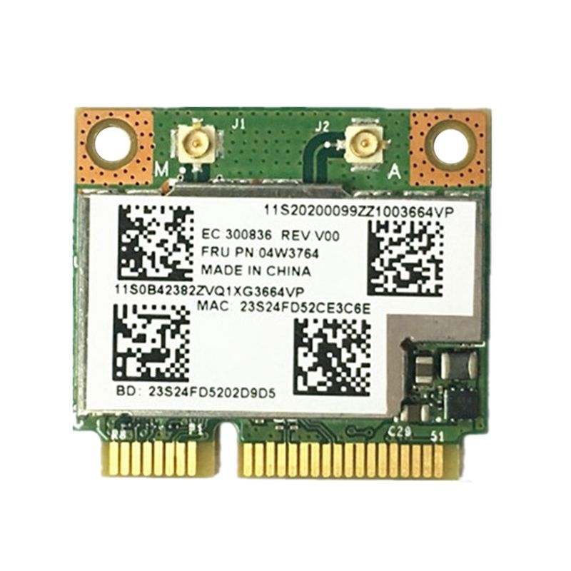 BCM943228HMB 04W3764 WIFI Wireless Bluetooth 4.0 Half MINI