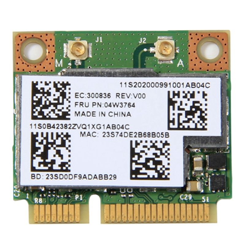 BCM943228HMB 04W3764 WIFI Wireless Bluetooth 4.0 Half MINI