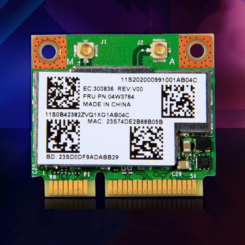 BCM943228HMB 04W3764 WIFI Wireless Bluetooth 4.0 Half MINI