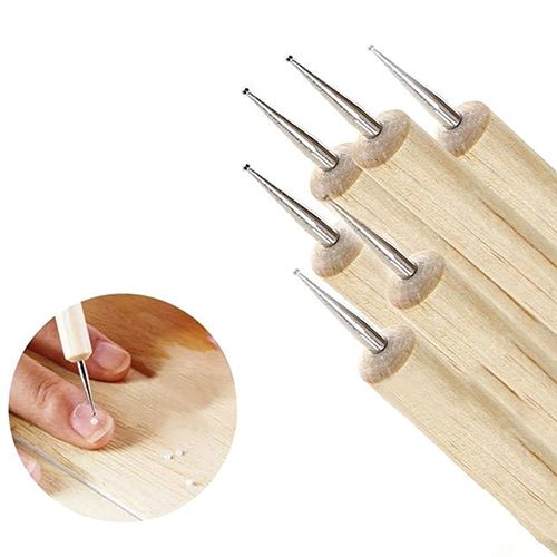 23 Pcs Nail Art Polish Painting Draw Pens Brush Tips Tools-