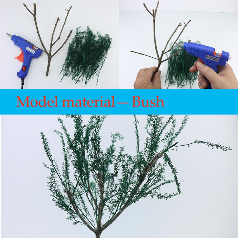 Bush Scene Model Tree Platform Simulation Vegetation DIY Material Sand Table Making Railway Layout Decoration