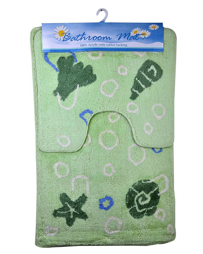 Bath Mat Sea Shell Design