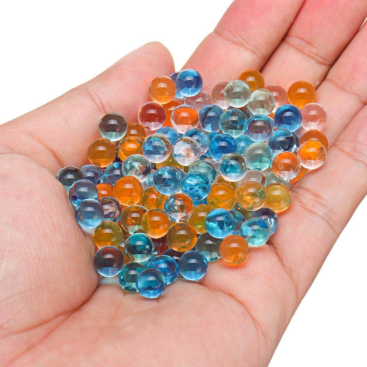 1KG LOT HARDENED 7-8mm Balls Ammo Crystal Water Bead Toy Blaster Multicolor
