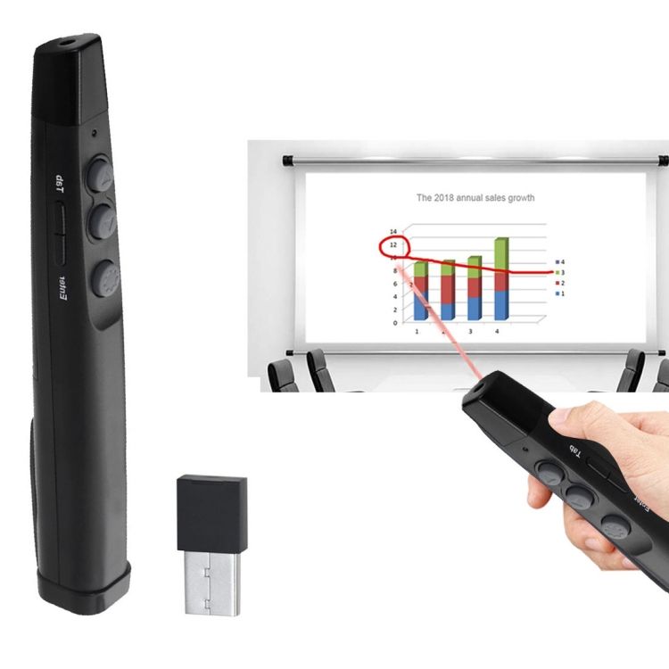 ASiNG A100 2.4GHz Wireless PowerPoint Clicker