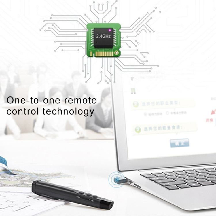 ASiNG A100 2.4GHz Wireless PowerPoint Clicker