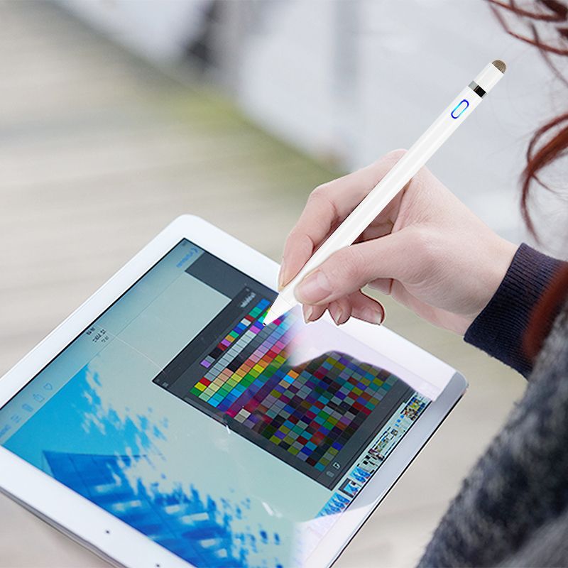 (White)Universal Drawing Stylus Pen For OnePlus Pad 2023 11.61'' Rechargeable Pencil For OnePlus One Plus Pad Touch Screen Tablet Pen MAA