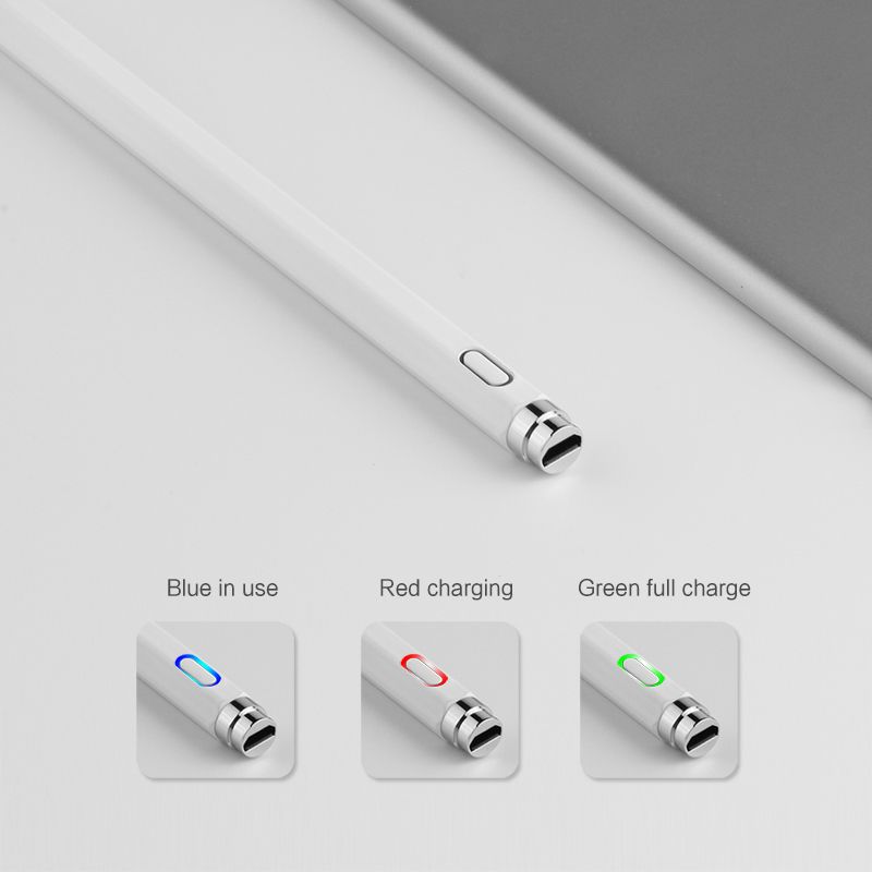 (White)Universal Drawing Stylus Pen For OnePlus Pad 2023 11.61'' Rechargeable Pencil For OnePlus One Plus Pad Touch Screen Tablet Pen MAA