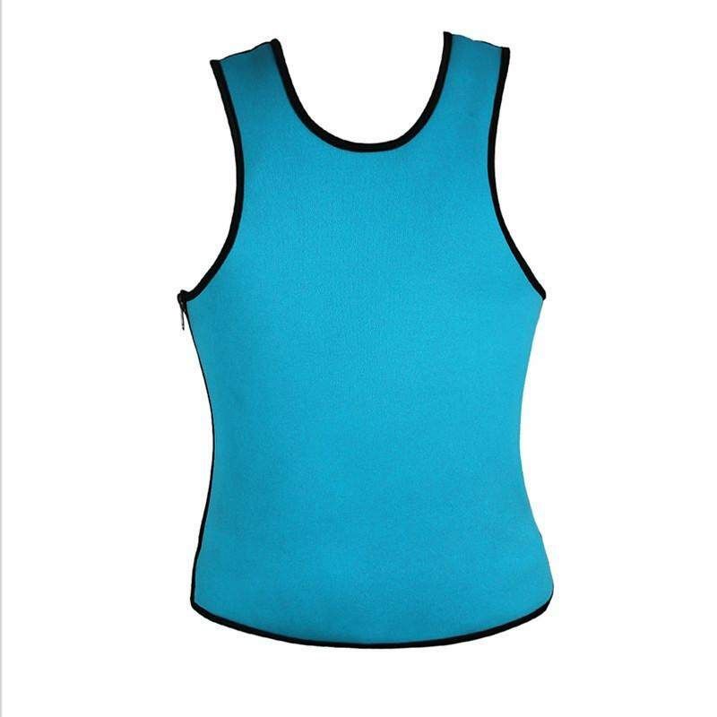 Mens Hot Neoprene Ultra Sweat Shirt Shapewear Body Chest Shaper Slimming 5XL