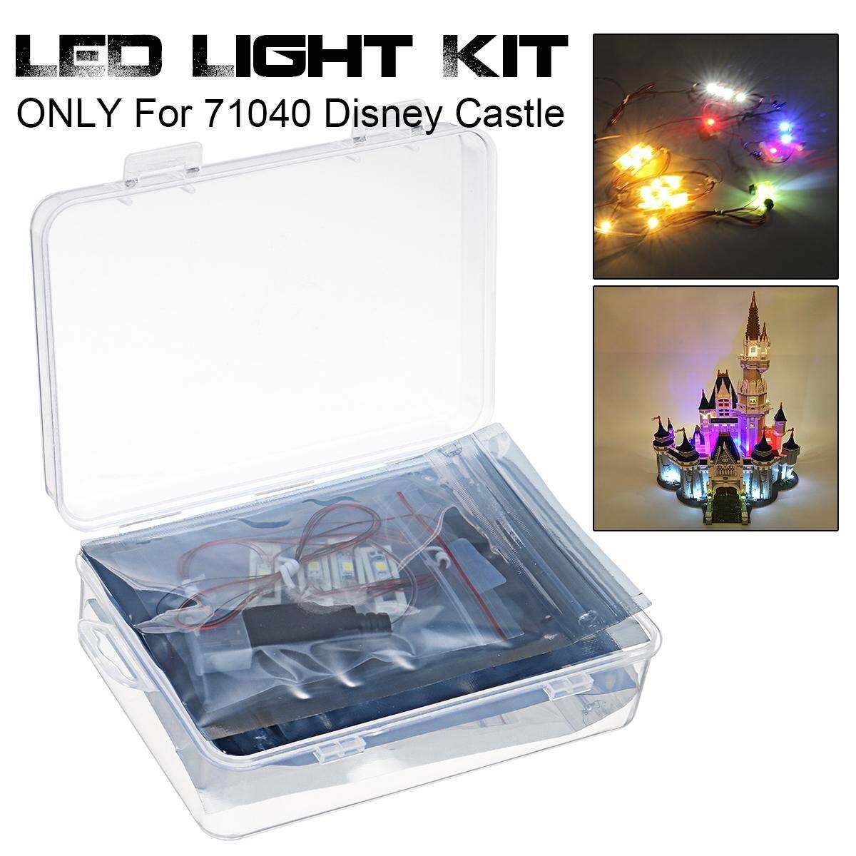 LED Light Lighting Kit For L-e-go 71040 Dis-ney Castle(Ordinary Edition) Brick