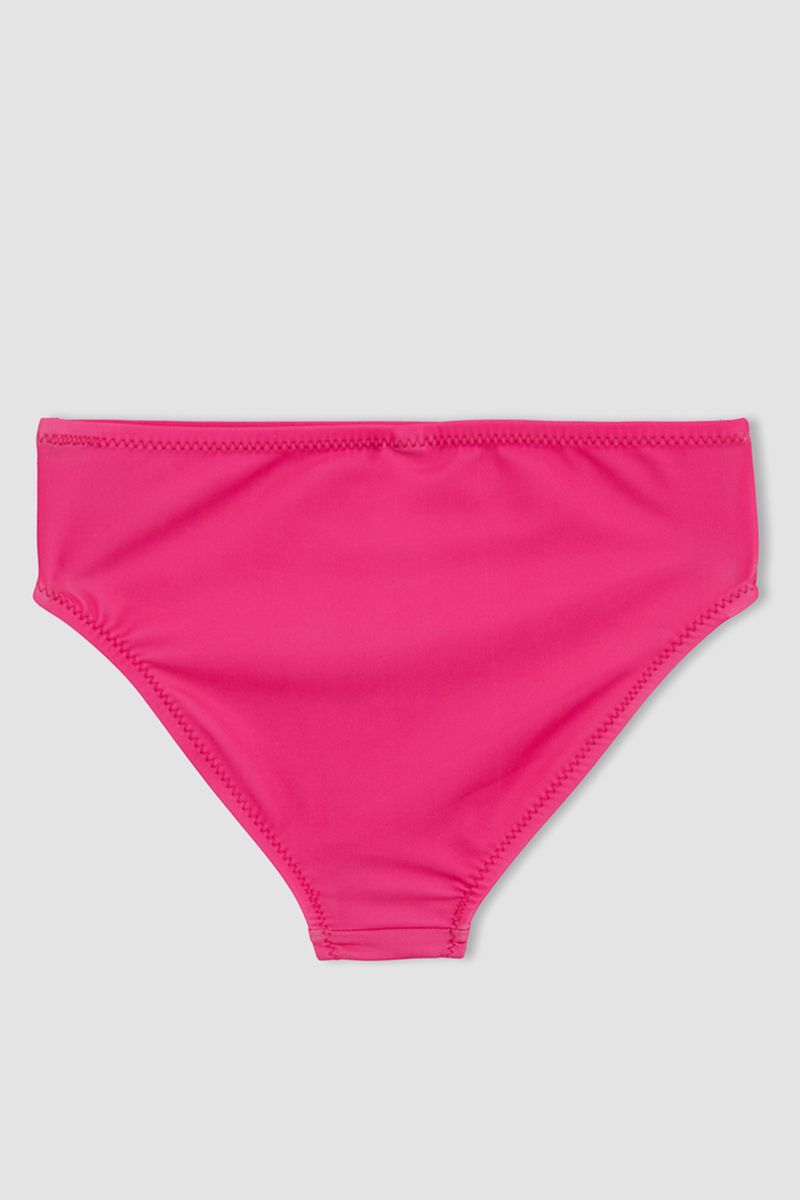 Girl Regular Fit Woven Bikini - Pink