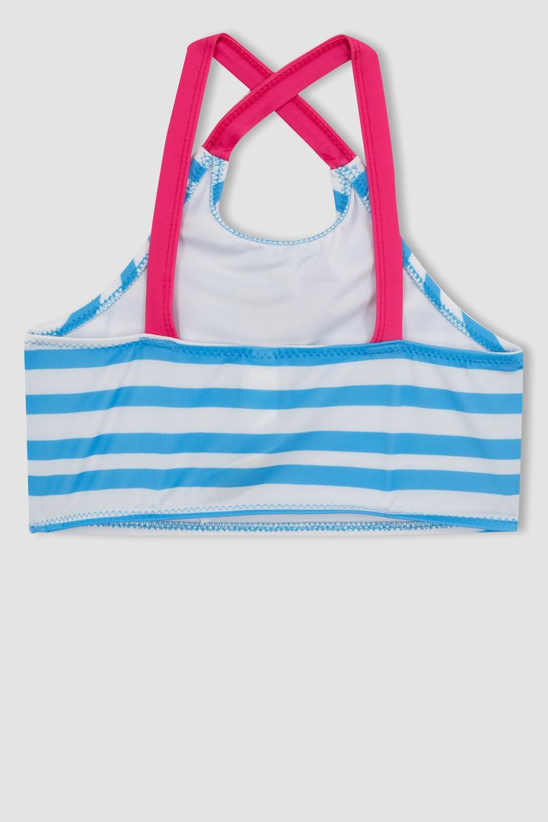 Girl Regular Fit Woven Bikini - Pink