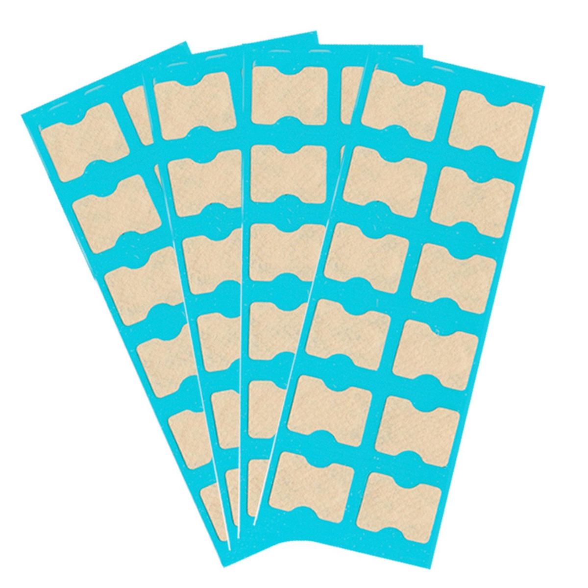 120Pcs Jelly Glue Self-adhesive Ingrown Teonail Corrector Stickers Simple Paste Daily Replacement Ingrown Teonail Corrector Tool