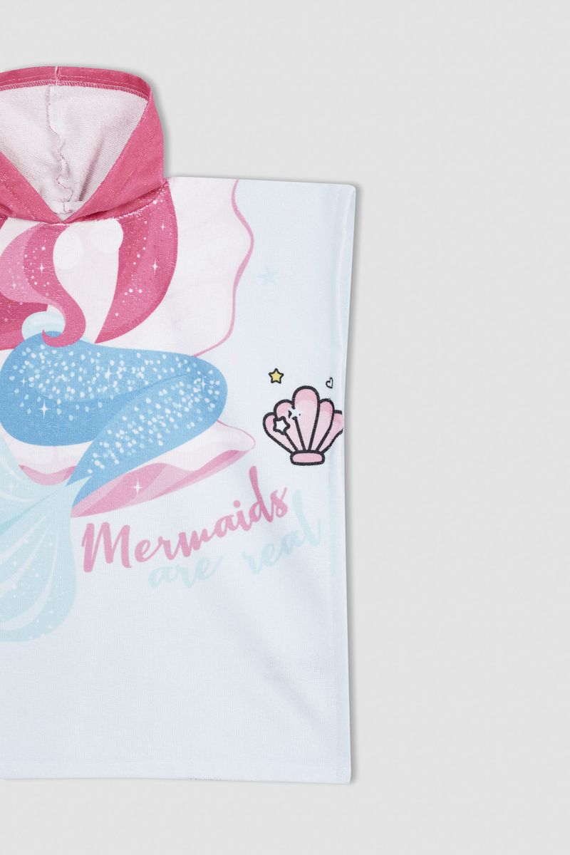 Girl Casual Towel - Turquoise