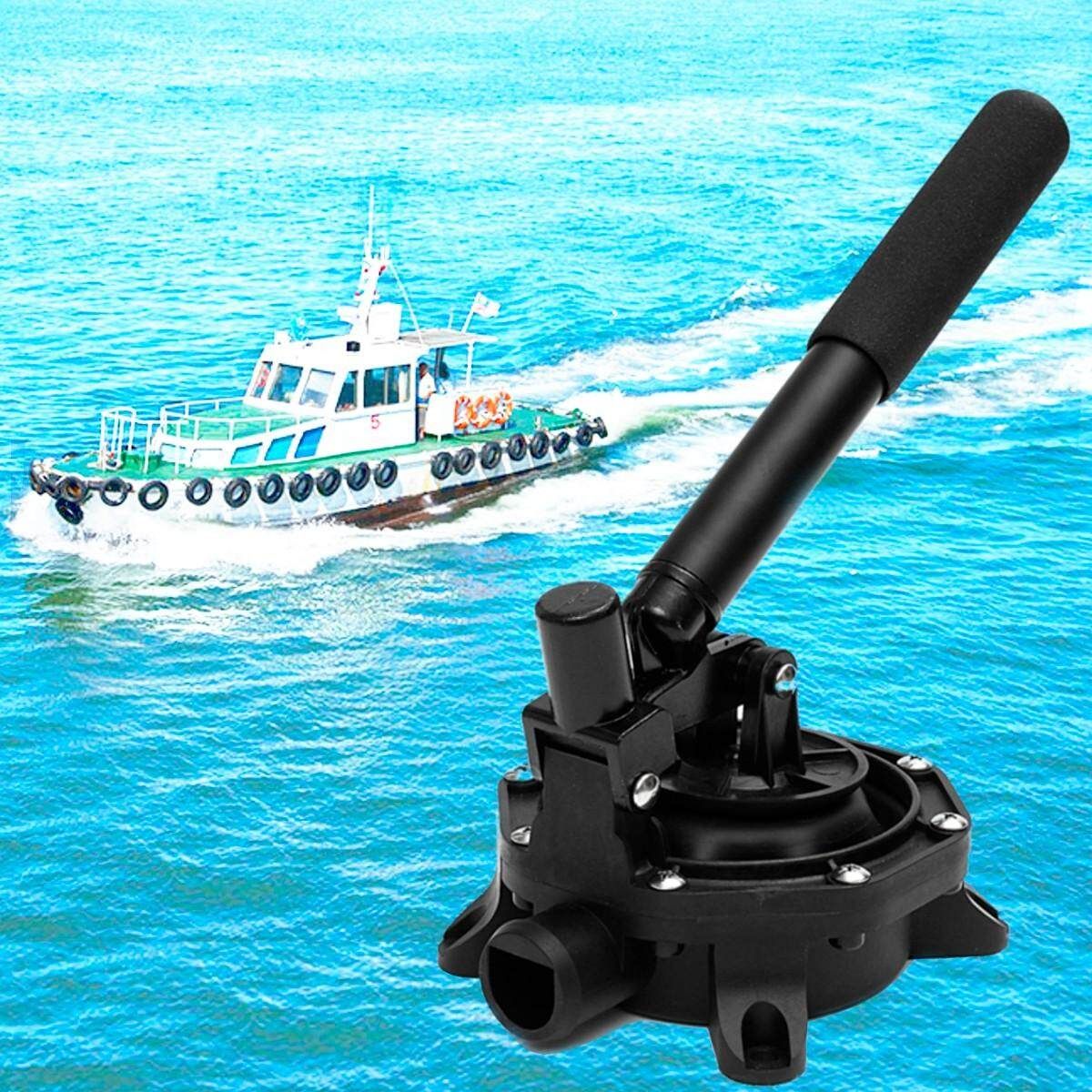 720GPH Manual Hand Bilge Pump Self Priming Waste Salt Water Transfer