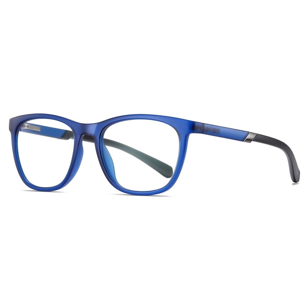 Mens Blue Light Blocking Glasses Square TR90 Eyewear Frames