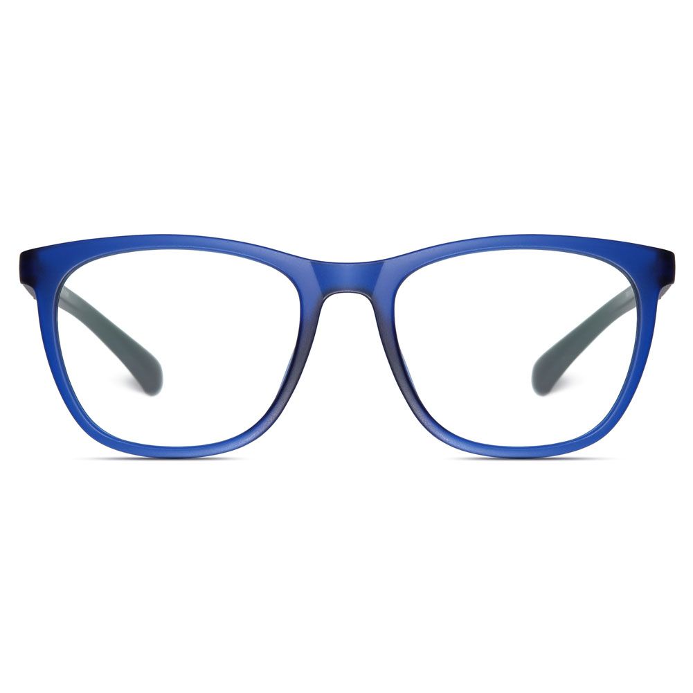 Mens Blue Light Blocking Glasses Square TR90 Eyewear Frames